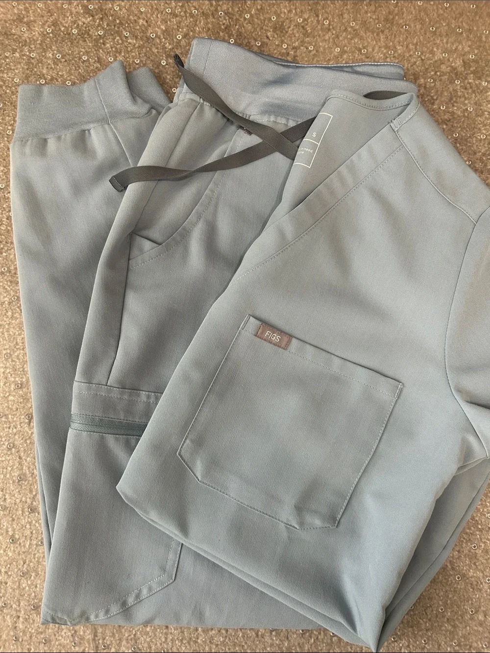 FIGS Dusty Blue Set